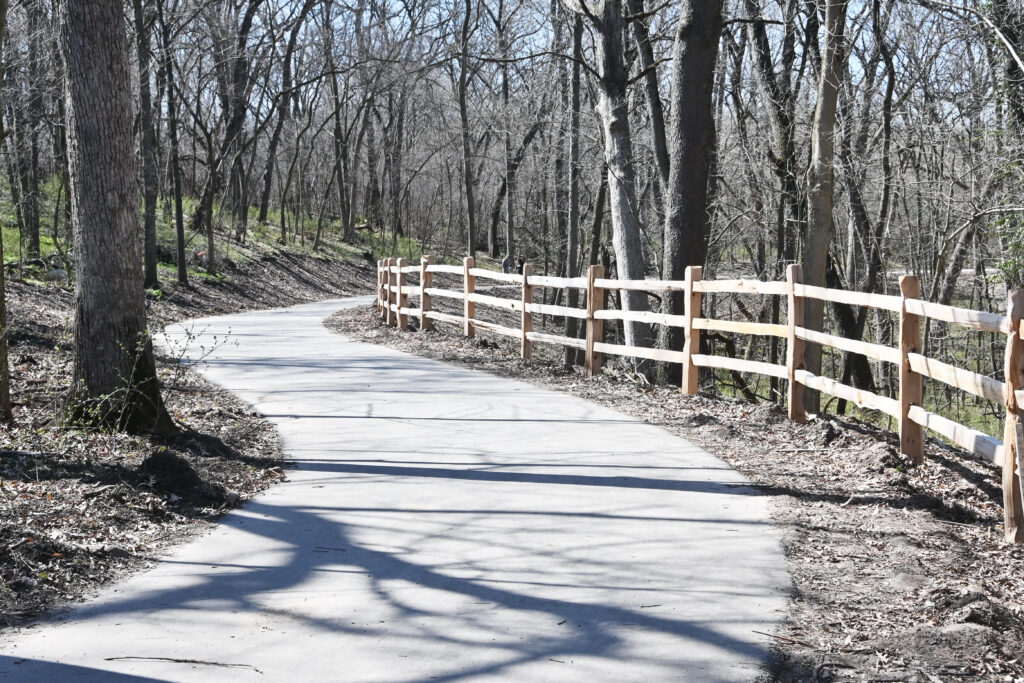 Fence by Bike Path